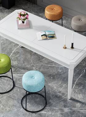 凳子家用小板凳可叠放凳简约创现轻奢餐桌圆tb-64910凳客厅矮代凳