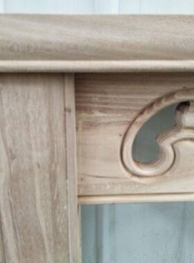 ?仿古简几约实木玄关36466柜老榆条案条玄木半关桌供桌供台佛台成