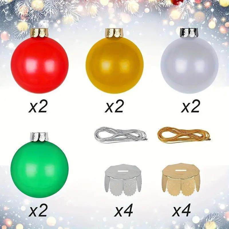 型9英寸充气球圣诞装饰大品-件充满活力的户外庭院和8节日CQYJQ50,畜牧/养殖物资,特种养殖设备,淘宝优惠券,粉丝福利购,淘宝优惠卷