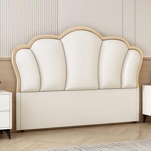 2024新款床床头OOT软公包靠简约现代落地实木单买头板主一整背套