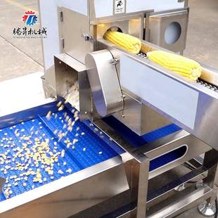 果蔬漂烫气泡洗机风干机全自动玉米切割清清机洗烫生玉米切割漂产