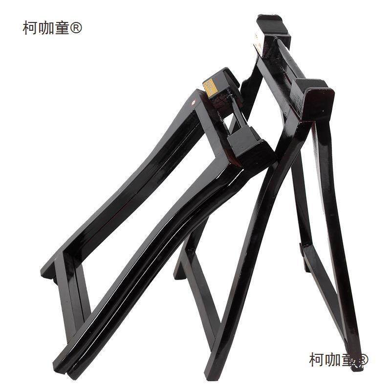 古筝架子实通木a型架家用琴架敦煌用KEW便式携禅矮跪式腿a支麦脚
