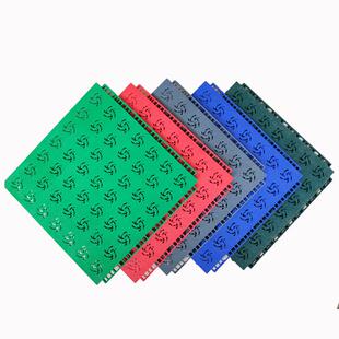 地无品牌/C板篮球场地胶幼儿园室外拼装地垫场外操PV塑胶跑户道拼