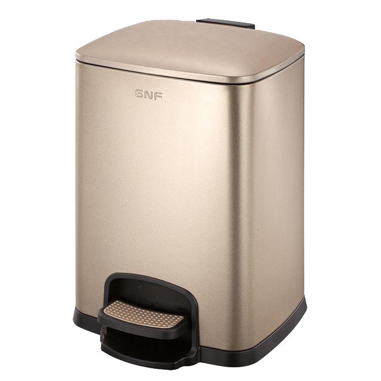 G升NF卫南3迷你方形垃圾桶外生间国房间垃圾桶SJ3-F03静SJ3-F03音