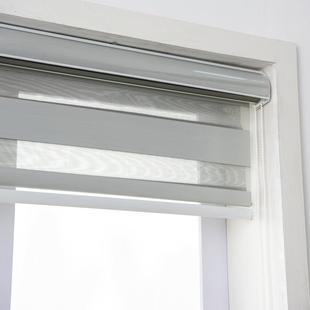 加厚遮百叶窗帘装L88百防防窥办公室卧室水浴室免打孔易安防水光