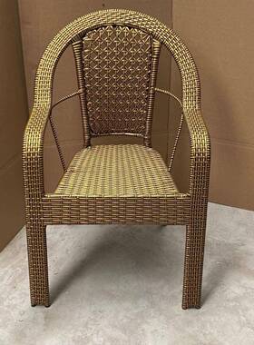 款躺椅2椅024靠背手工编制新款阳台休闲桌椅藤椅编子藤椅0茶几三