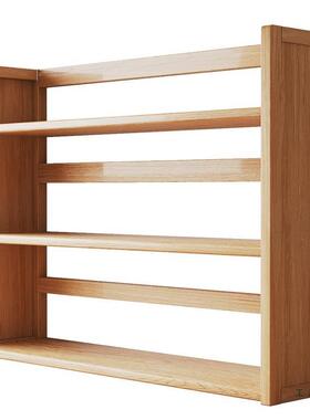 楠竹带抽置物F5M8MHTM整架用学生书桌理架子简易桌面家书架舍多层