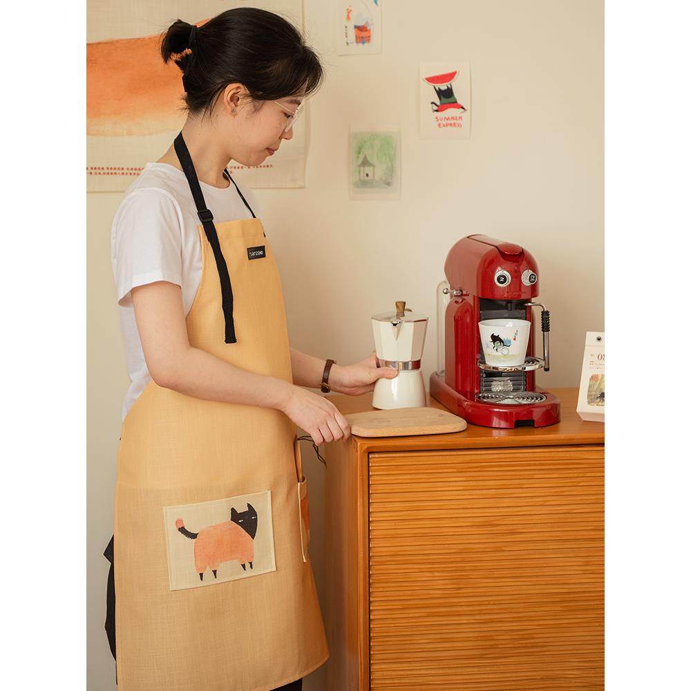 张乐x三小姐的店防AR0028A防油人围裙家用厨房陆成围腰水女棉麻做,畜牧/养殖物资,特种养殖设备,淘宝优惠券,粉丝福利购,淘宝优惠卷