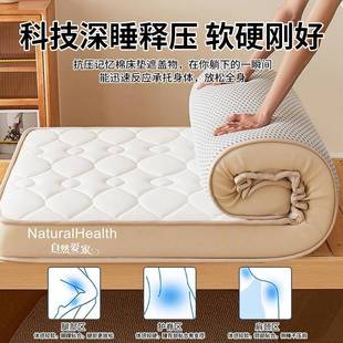 记忆棉乳叠胶床垫学生宿舍盖物软垫租房用SD852236单人可专折床褥