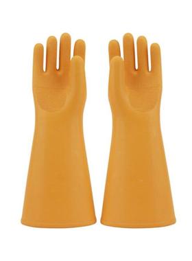 35KV绝缘手6套副/箱套天然橡胶电工手码CXCX351351天然橡胶均均码