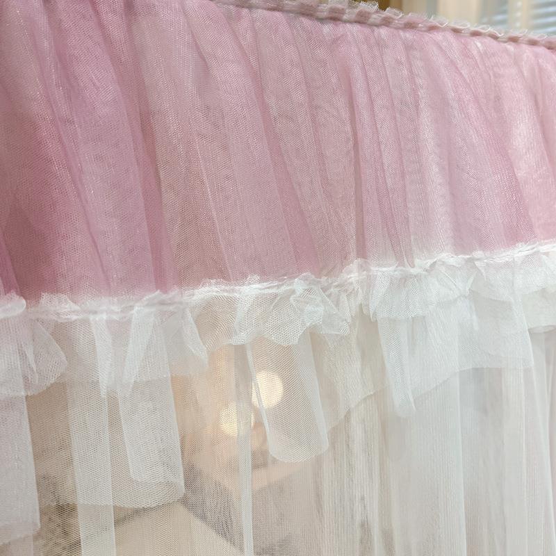 蚊2帐家用老式2米1.8m账1.5m床落地加宫廷公主风纹2.0密x2.EOA21.