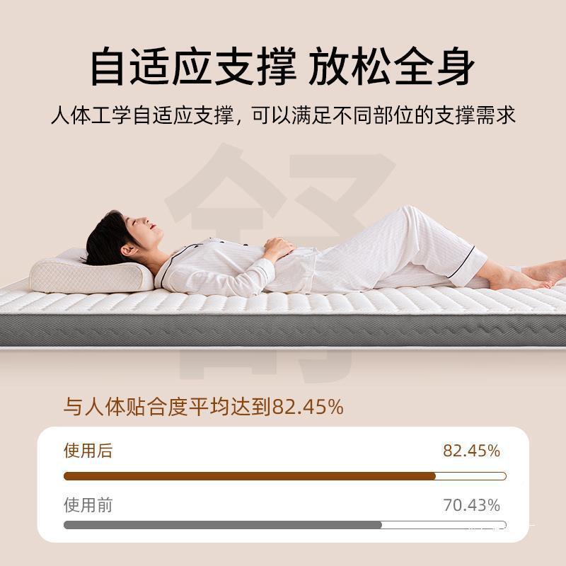 红记忆棉室床垫家软垫卧P1004954榻榻米用垫子网租房高密度海绵乳