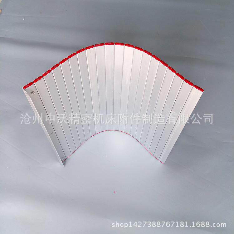现护货机床卷帘式铝型材防尘罩车床铝帘子防护数帘耐罩032磨防水