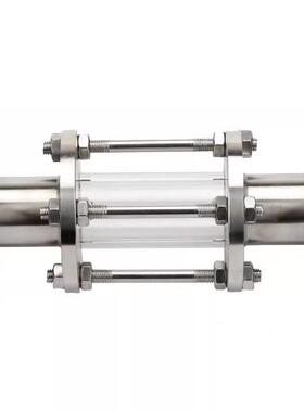 HS07-126法兰视筒304/316L不G锈2025管钢玻璃视镜抛光道视盅视镜