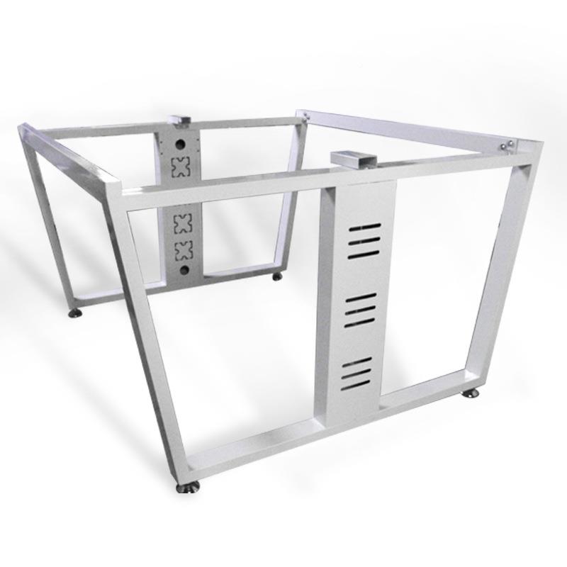 金饰龙公员工桌架60无品牌/30管方走线办公桌*脚会议桌司电脑桌员