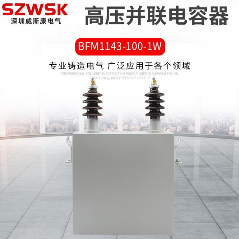 单相高压并联电容器BFM6.36.6√311√3-12√3-10.511.12-1W