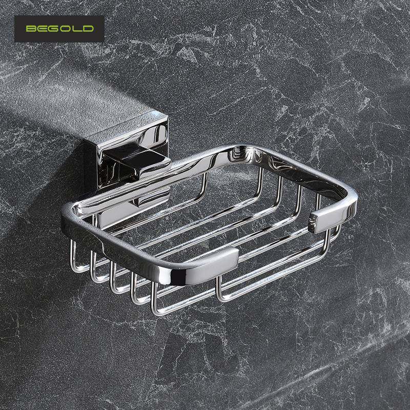 304不锈钢香皂盒卫生间肥皂架沥水香皂托壁挂式皂盒收纳沥水防霉