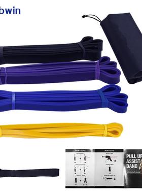 乳胶阻力带七件套健身男弹力带力量训练瑜伽女拉力带引体向上辅助