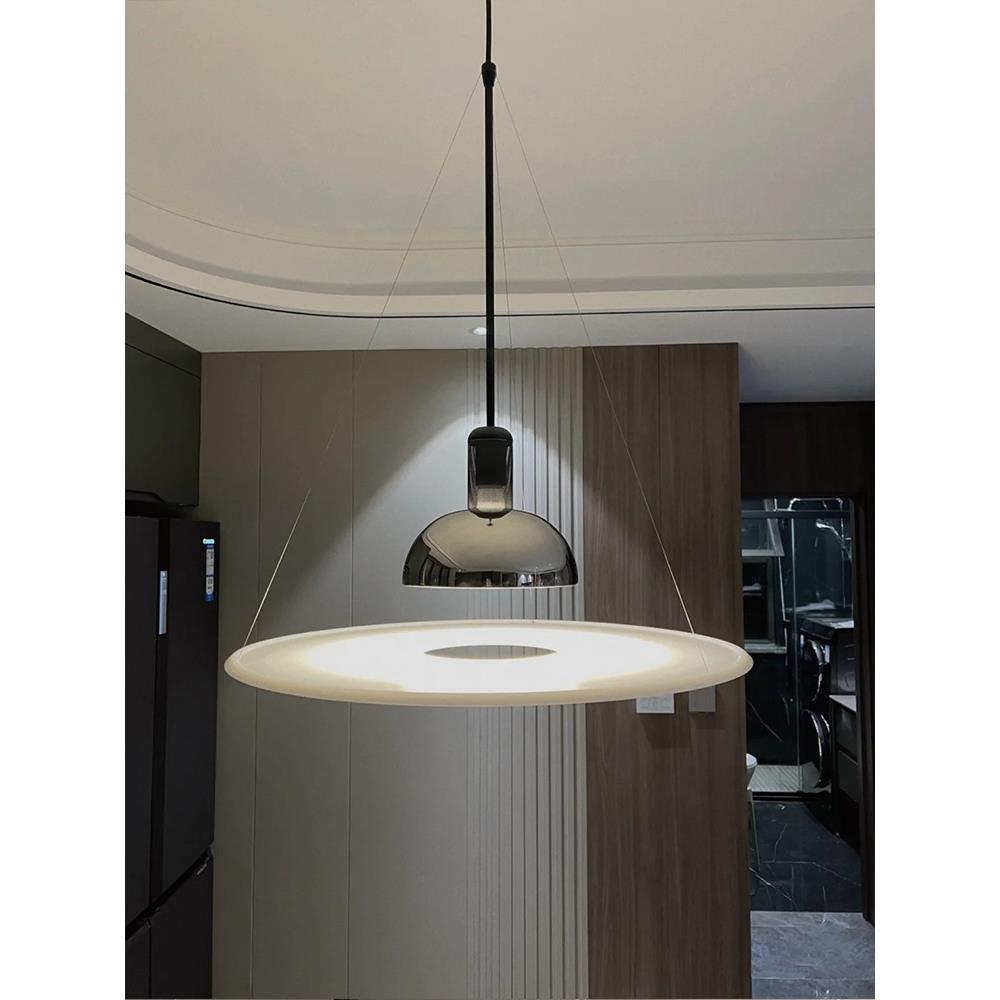 意大利设计师餐厅吊灯丹麦创意吧台卧室极简现代简约飞碟装饰灯具