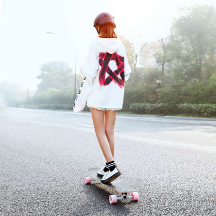 成人男女生儿童滑板专业四轮青少年公路刷街舞板双翘长板