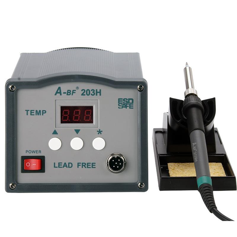 A-BF/不凡203H恒温高频焊台90W205H调温电焊台电烙铁套装150W