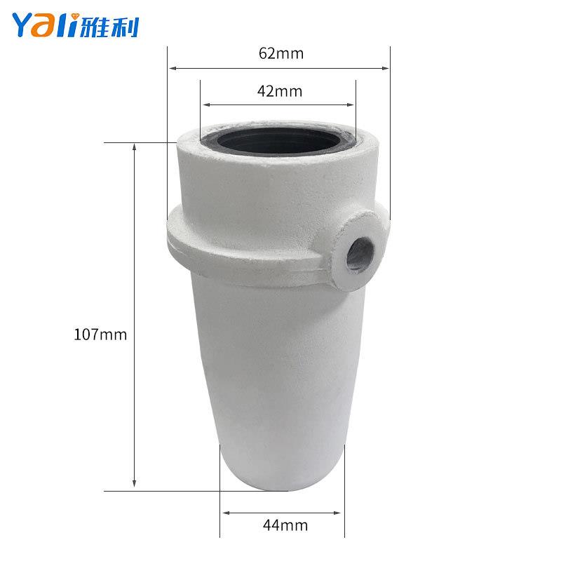 高温石墨坩埚CG40坩埚熔炼铜铝铁钢金银小型铸造专用石墨模具