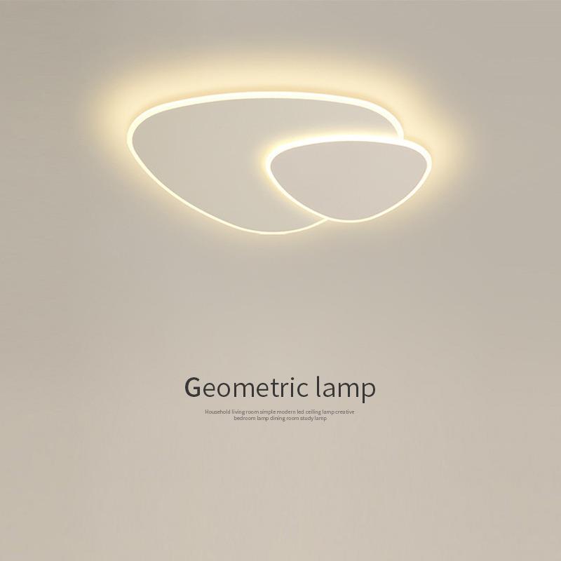 北欧主卧室灯创意led吸顶灯简约现代客厅灯个性书房餐厅房间灯具