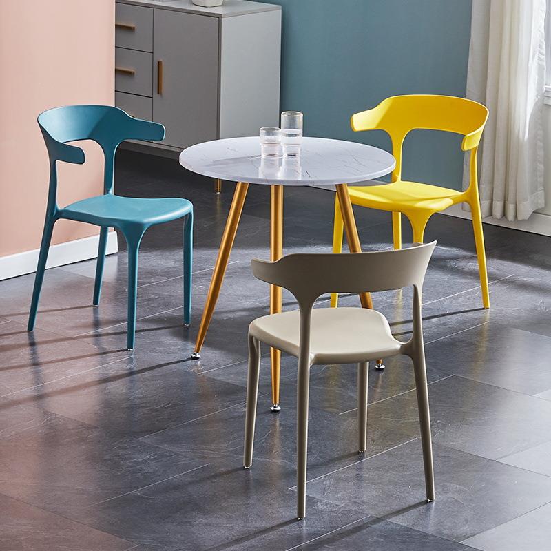 北欧洽谈接待会客家用阳台创意简约休闲小圆桌奶茶店桌椅组合套装