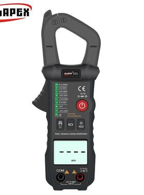 WinAPEX8201(傻瓜钳表)电容温度二极管交流电流显示:6000