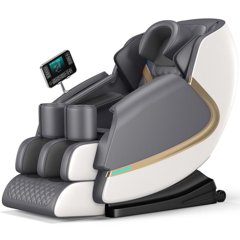 SL导轨按摩椅多功能红外线手持线控自动家用款振动电脑式全身坐垫