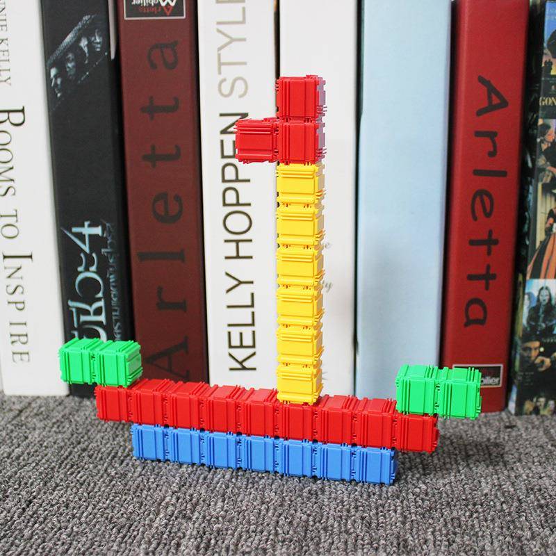 幼儿园早教积木巧思乐益智大颗粒方块拼插积木儿童方块拼搭玩具