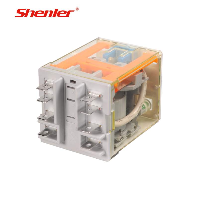 申乐功率继电器REH中间继电器交流220v6脚11脚直流dc24v三项my4nj