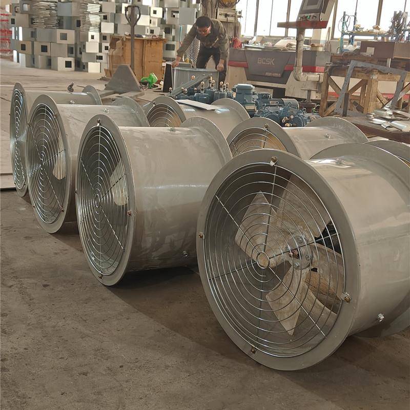 玻璃钢壁式轴流风机FT35-11-5.60.55KW8667m3/h172pa1450r/m