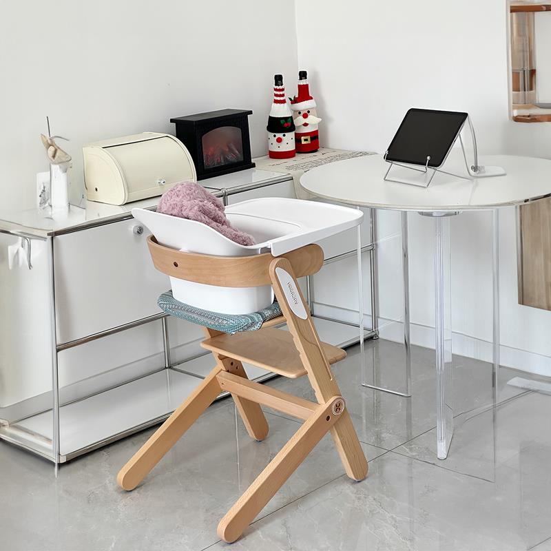 A10L哈卡达成长椅宝宝吃饭儿童餐椅家用餐桌椅婴儿学坐椅实木