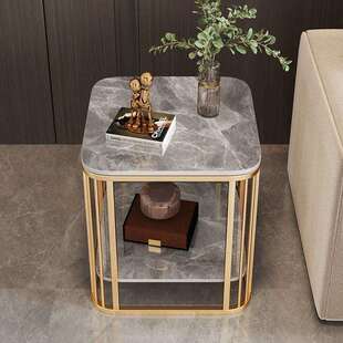 意式可移动沙发边几茶几轻奢高级感超极窄床头客厅边几桌角几