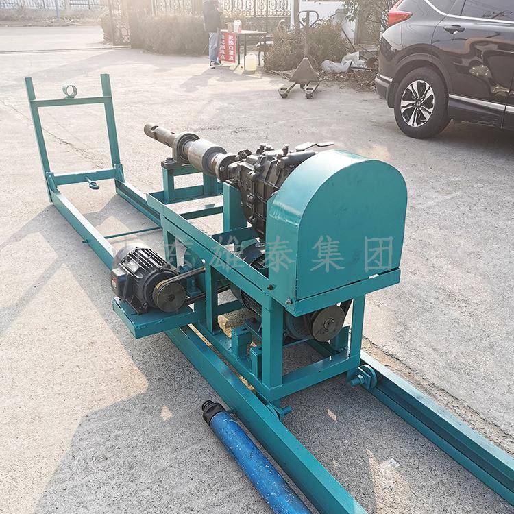 雄泰横井钻机横向山泉水井钻机电动打井机平打潜孔钻机直销