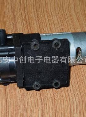 中创24v520-1微型水泵塑料耐腐齿轮泵蓄电池直流循环泵增压泵