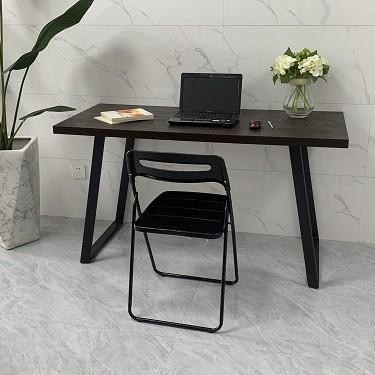 家用台式简约电脑桌办公学生写字吃放经济钢木桌子