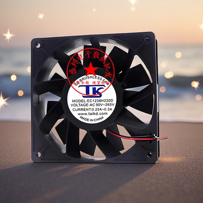 全新TK EC1238H220D 12038 EC 4寸双宽电压双滚珠AC110 220V 12CM