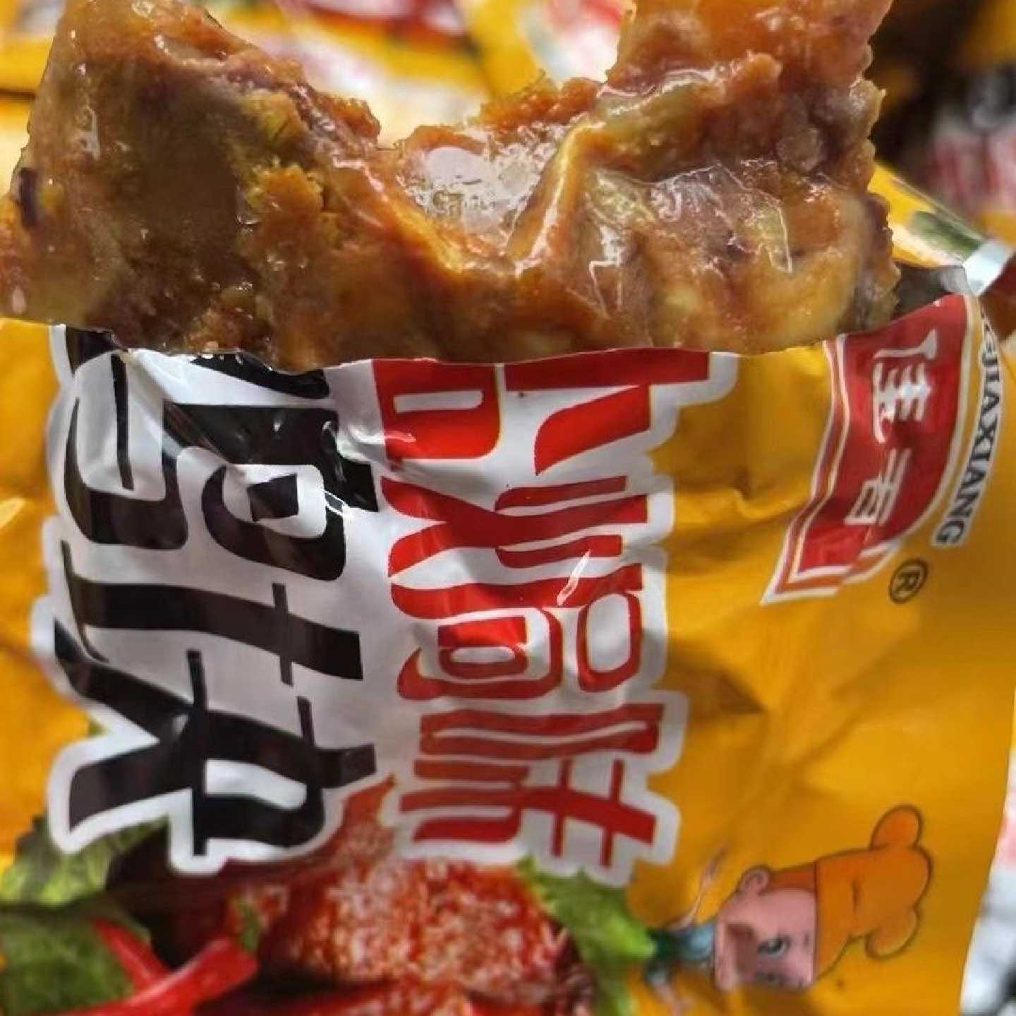 【2518人收藏】郑佳香盐焗鸡块香辣怀旧休闲零食鸡肉卤味小吃童年