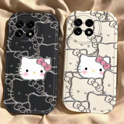 适用一加15/13手机壳ace3全包1加12/11+ace2v保护壳防摔oppo线条kt猫头ACE2硅胶oneplusaec竞速版9R女8T外壳