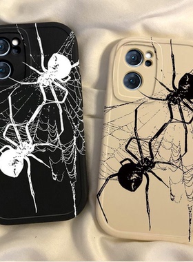 opporeno7手机壳新款女reno7pro保护套Rone7se5g全包oppReon7por软硅胶opp0pp0ppo防摔opopreno7的男搞怪潮牌