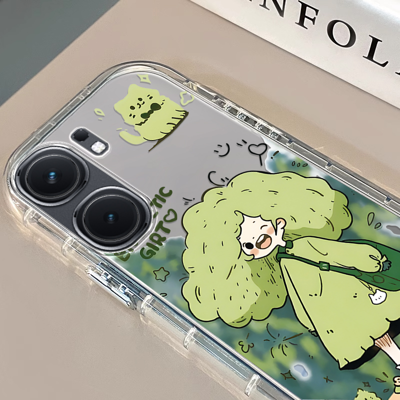 iqooneo9硅胶套镜面手机壳夏天