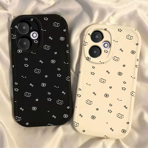 适用红米13C手机壳小米redmi13C全包防摔10X5G新款13R硅胶保护C13套red米12c女生redmic十三用后外壳星星猫咪