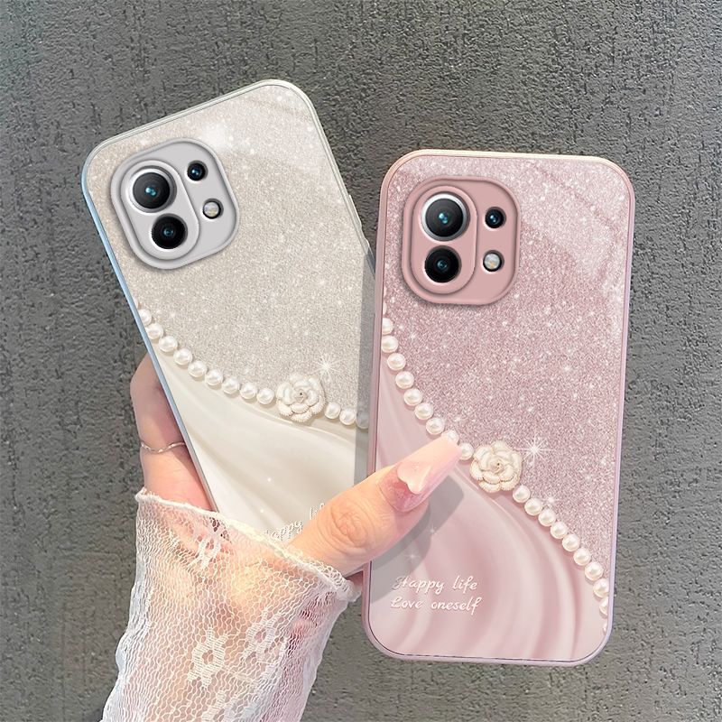 小米11手机壳mi11Pro新款米十一por液态玻璃防摔全包保护套mi专用曲面屏m女款xiaomi高级感pr0xiaomi小米外壳