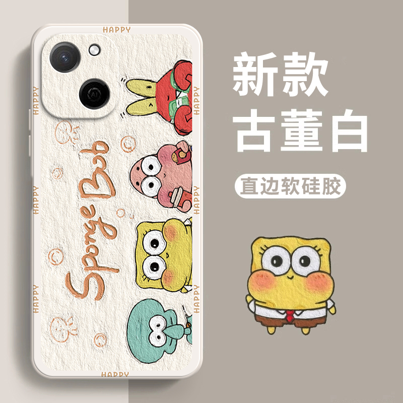 适用华为麦芒A20手机壳TYH632M新款华为智选5G直边硅胶保护套男女全包防摔A205G麦忙芒麦20A软外壳荣耀钢化膜