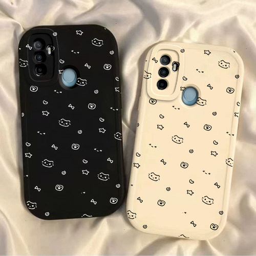 适用oppoA32手机壳A36男女新款OPPO全包防摔A35保护套oppa软硅胶0pp0opp0ppoA外壳opA3星星猫咪5G老人带挂绳