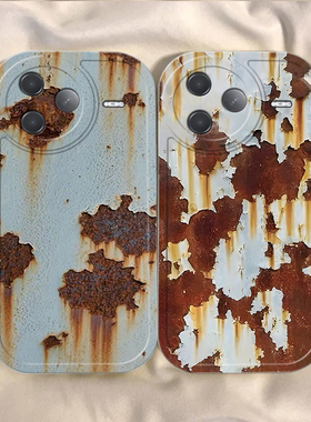 适用红米K80手机壳小米RedmiK80Pro保护套Redmi新款专用外壳k80至尊版硅胶镜头全包防摔RED看Por男女锈迹斑斑