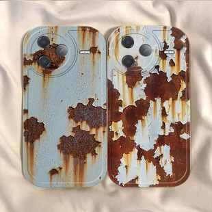 适用红米K80手机壳小米RedmiK80Pro保护套Redmi新款专用外壳k80至尊版硅胶镜头全包防摔RED看Por男女锈迹斑斑