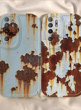 适用小米cc9Pro手机壳micc保护套M1910F4E新款ccp全包防摔ccpro液态硅胶por创意曲面屏cc9男女款外壳锈迹斑斑